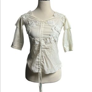 Miisee women white blouse